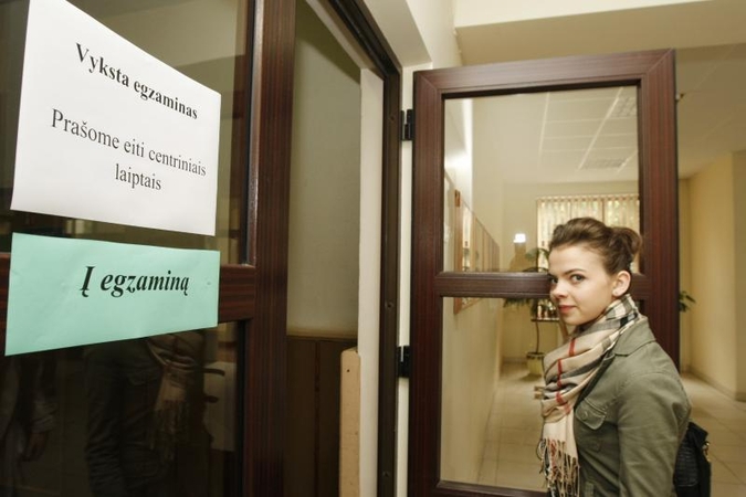 Teismui apskųstas ministro įsakymas dėl lengvatų per egzaminą