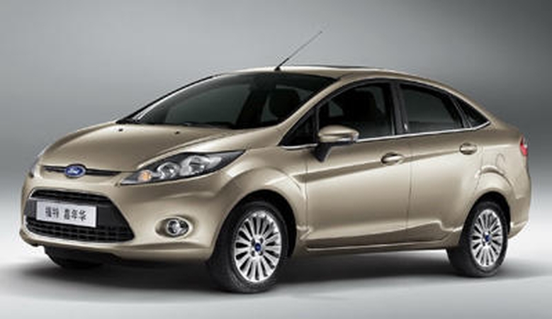  „Ford " parodė „Fiesta" sedaną