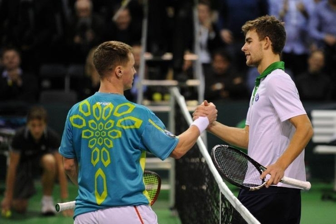 R. Berankis ir L. Grigelis nežais Daviso taurės mače su Portugalija