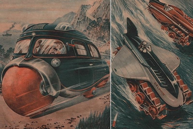 Ateities transportas – 1936-ųjų plakatuose (modeliai)