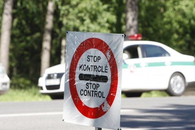 Per policijos reidą Vilniuje - 21 pažeidėjas