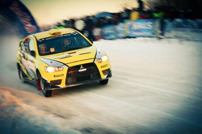 Utenoje startuoja „Halls Winter Rally 2012“