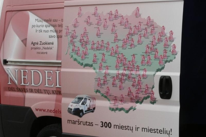 "Nedelsk" autobusiukas atvyksta į Palangą ir Šventąją