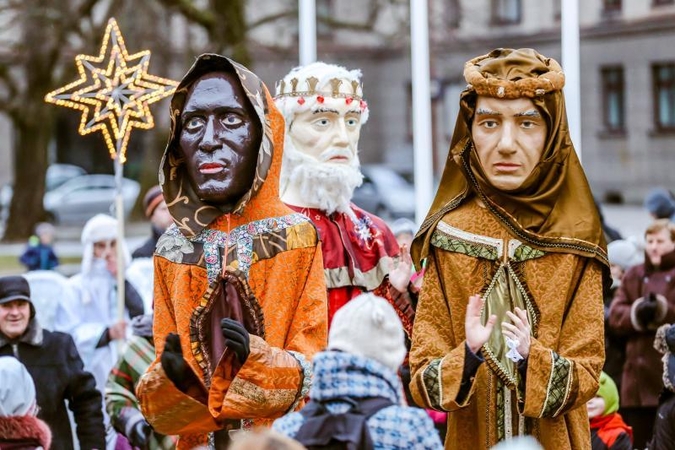 Šventines linksmybes užbaigė Trys Karaliai 