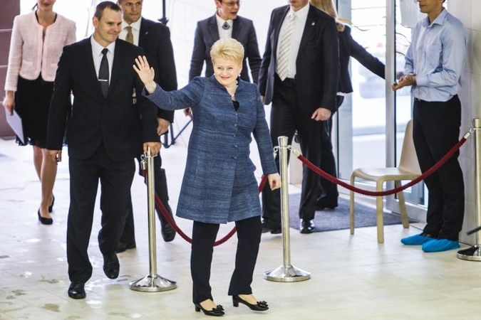 Prezidentė: pavydžiu kauniečiams tokio baseino 