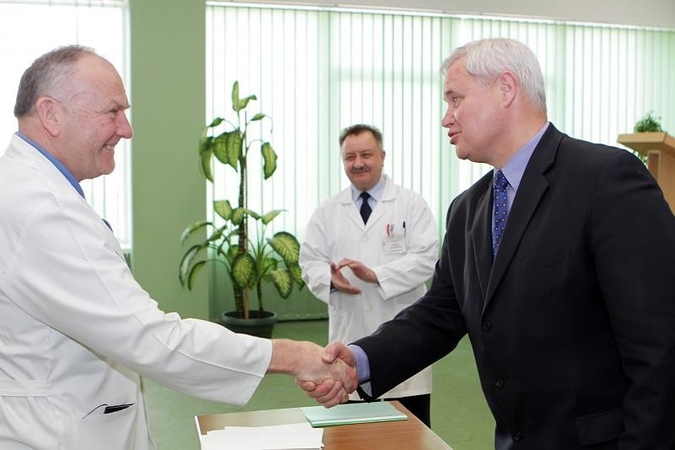 Artėjančios profesinės medikų šventės proga ligoninėje - rekordas