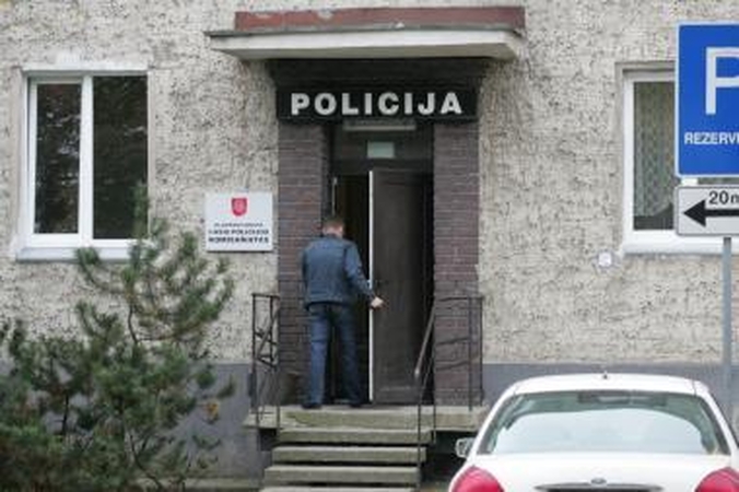 Iš Klaipėdos policijos komisariato pabėgo nusikaltėlis