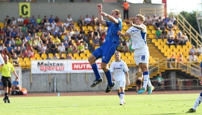 „Kruoja“ prieš Minsko „Dinamo“ atsilaikė tik kėlinį