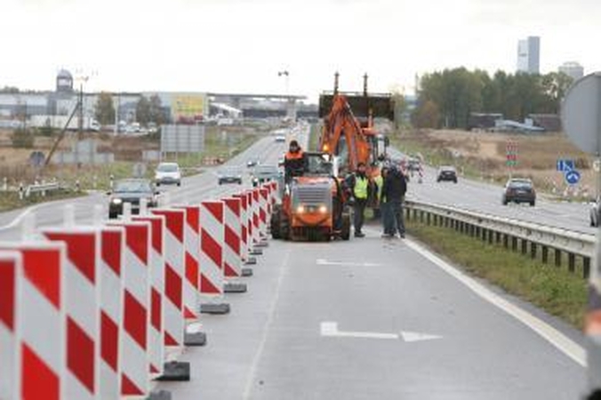 Kelyje į Palangą neliko posūkių į kairę