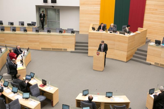 Baudžiamoji atsakomybė partijoms ir religinėms bendruomenėms liks?