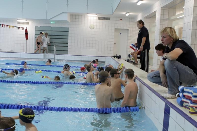 Klaipėdos vaikams – nemokamos plaukimo pamokos baseine