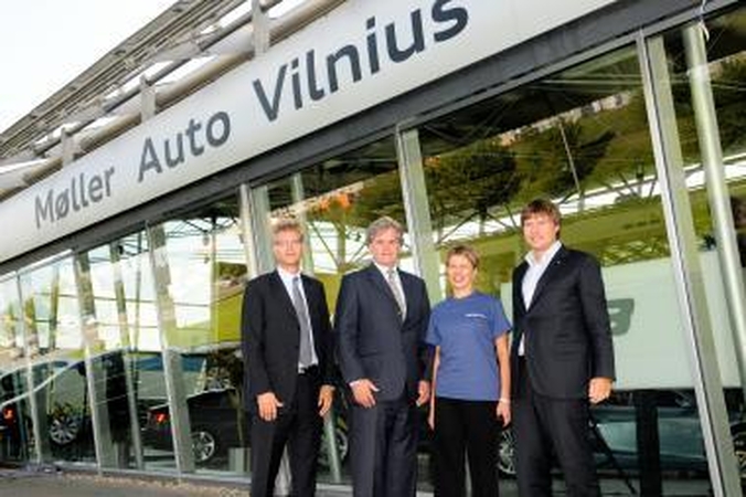 „Volkswagen“ atstovybėje - krikštynos