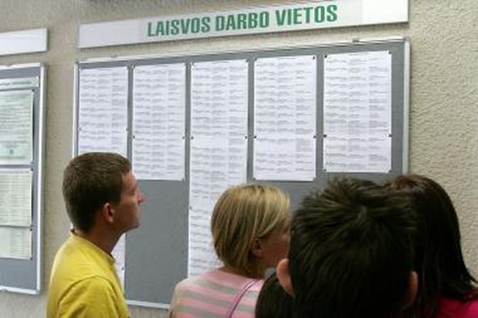 Balandį uostamiestyje nedarbas išaugo 0,7 proc.