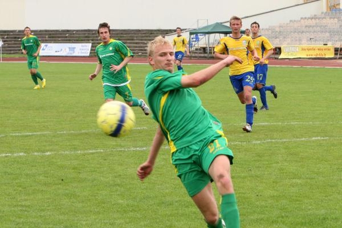 Lietuvos pirmojo futbolo diviziono lyderis pratęsė pergalių seriją