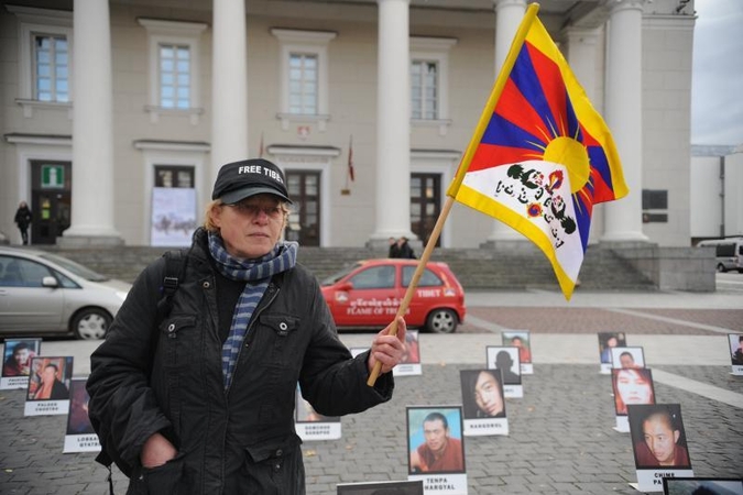 Lietuvoje lankosi Tibeto vyriausybės tremtyje vadovas