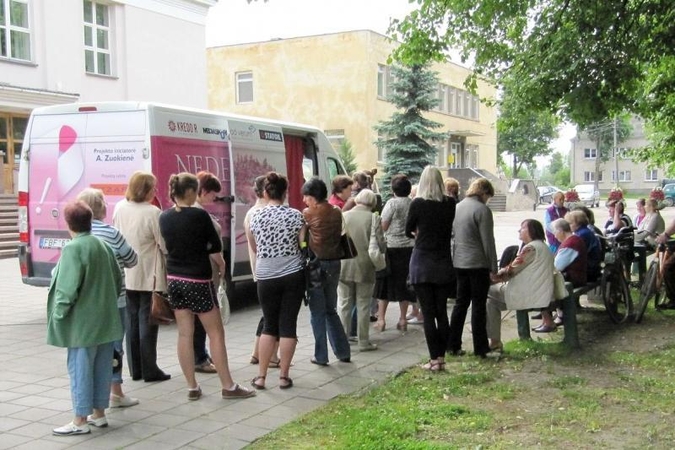 „Nedelsk" patikrų metu Kaune įtarti 7 krūties vėžio atvejai
