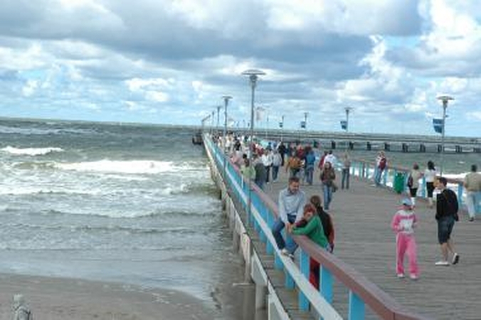 Palangoje gelbėjo tiltą ir vaikus