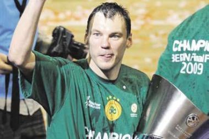 Š.Jasikevičius trečią kartą tapo Graikijos čempionu