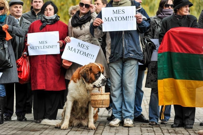 Neparduoti savo balso per rinkimus ragino ir šuo