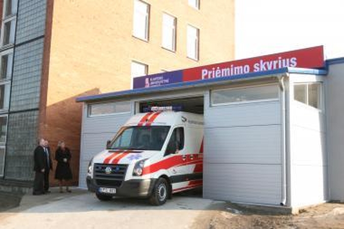 Klaipėdoje gydomi iš šratinio revolverio apšaudyti vyrai