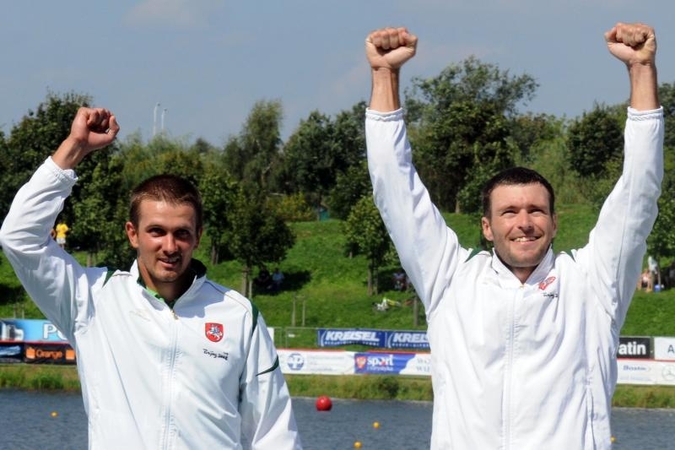 Kanojininkai R.Labuckas ir T.Gadeikis - pasaulio čempionai