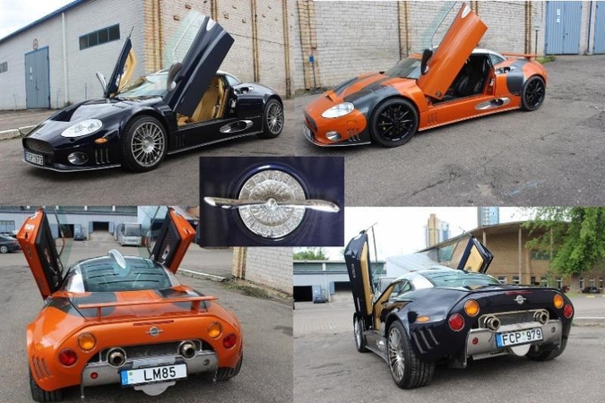 „Snoro“ sportiniai automobiliai „Spyker C8“ – jau varžytinėse