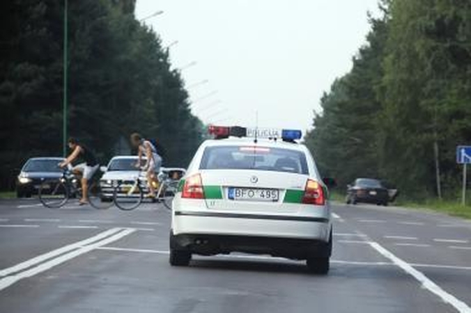 Klaipėdos gatvėse trečiadienį surengtos policijos pajėgų pratybos