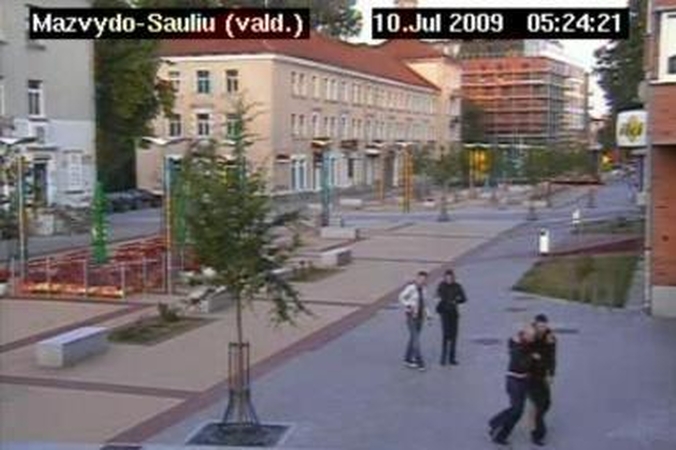 Klaipėdos policija ieško berniuko skulptūros niokotojų