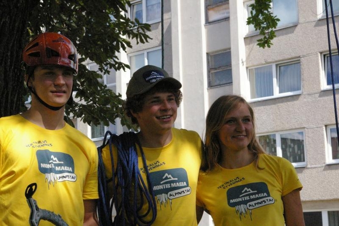 "Montis magia" alpinistai šturmuos dviejų žemynų uolas