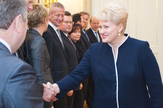 Prezidentės D.Grybauskaitės populiarumas išaugo