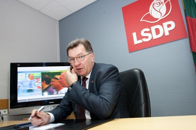 Opozicijos lyderiu tapo Algirdas Butkevičius