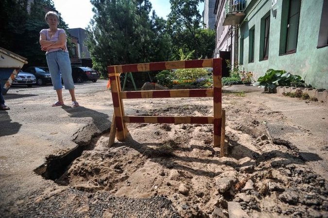 Trūkęs vamzdis virto amžiaus statybomis   