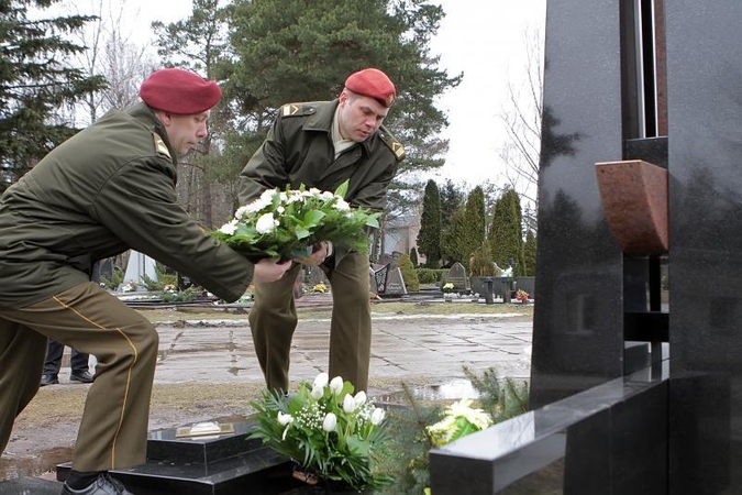 Pagerbė Nepriklausomybės akto signatarą Alfonsą Žalį
