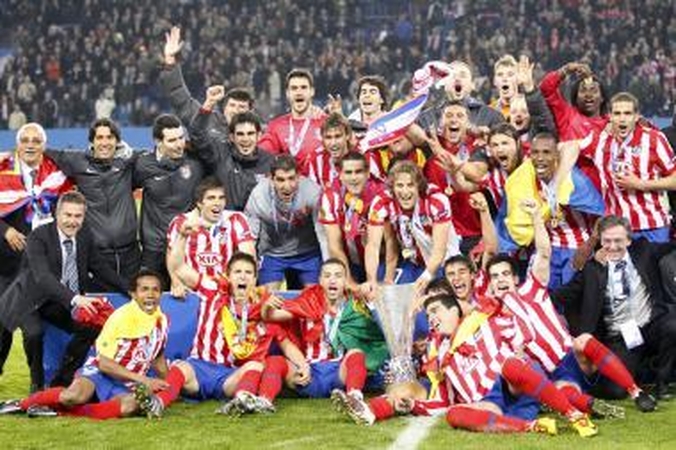 UEFA Europos lygos finale triumfavo Madrido "Atletico" klubas