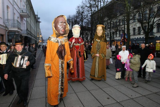 Į miestą netrukus atkeliaus Trys karaliai