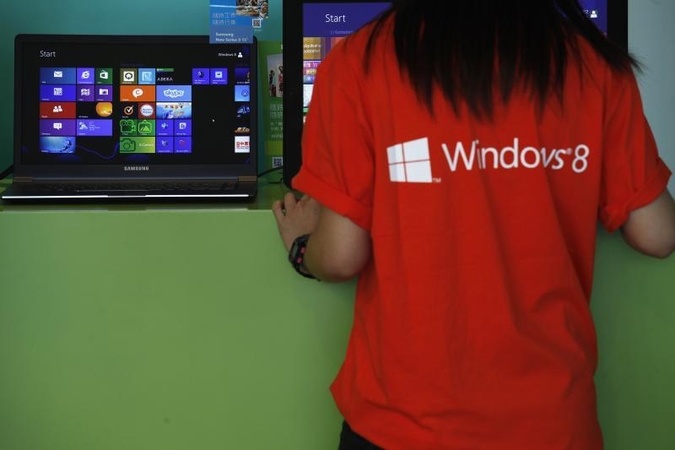 „Windows 8” operacinė sistema pagaliau aplenkė „Windows Vista“ 