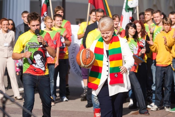 Prezidentė vyks į Londono olimpines žaidynes
