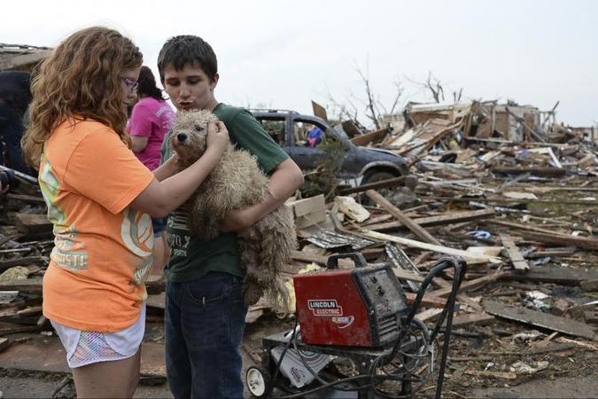 Patvirtintų tornado Oklahomoje aukų skaičius tėra 24 (atnaujinta)