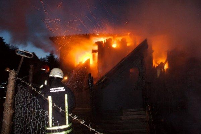 Klaipėdos rajone gaisro metu žuvo žmogus
