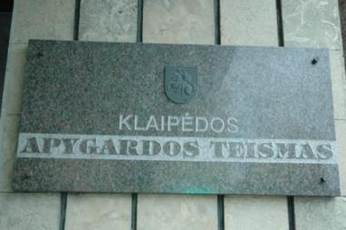 Teisiamųjų suole – bendrovės „Adatas“ direktorius 