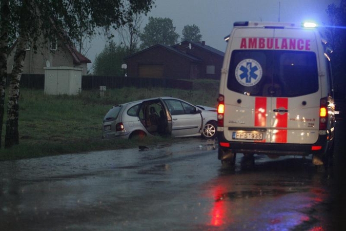 Vilniuje per avariją sužaloti penki žmonės