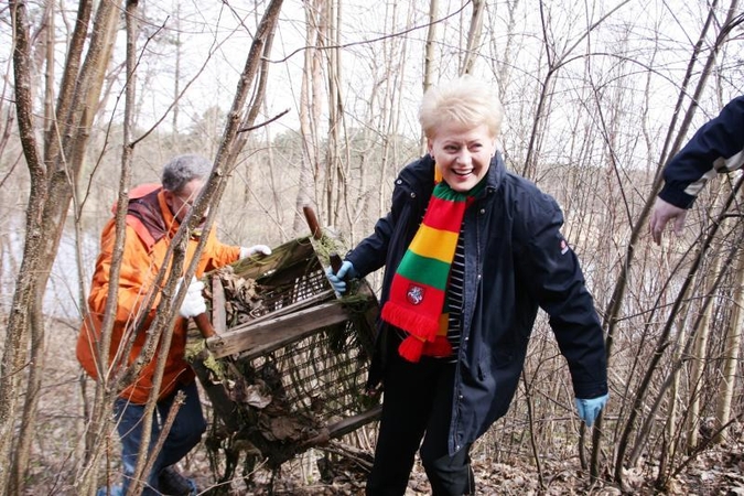 Valstybės vadovai dalyvaus akcijoje „Darom“
