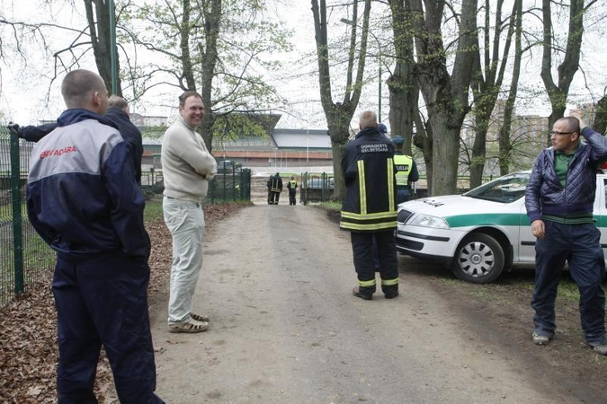 Klaipėdos dviračių treke darbininkai rado bombą