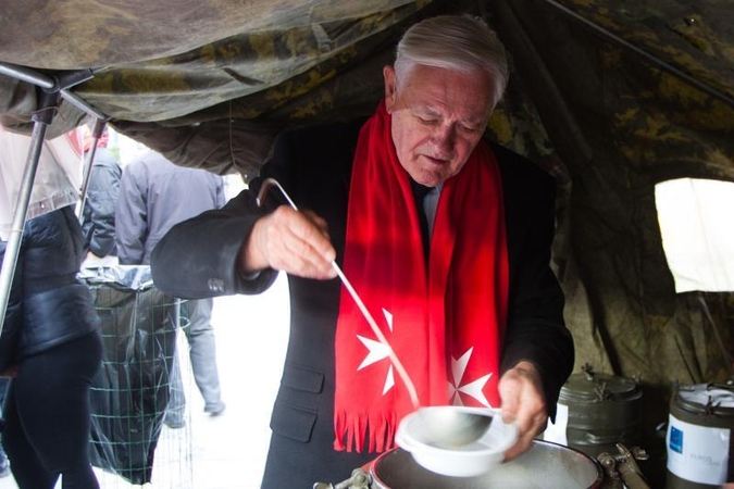 Maltiečių sriuba rytoj atkeliauja į Kauną