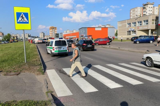 Po nelaimės Šilainių gyventojai reikalauja sutramdyti kelių erelius