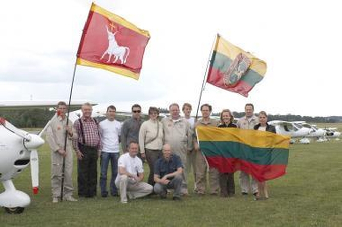 „Baltijos skrydis 2009“. Švedijos stotelė