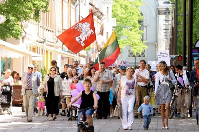 Kaune – dar vienas mitingas dėl Garliavos įvykių