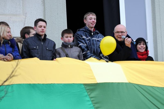 Politikai ir menininkai drauge šventė Nepriklausomybės dieną