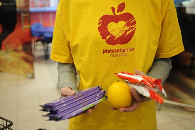 Savaitgalį „Maisto bankas“ surinko maisto už 745 tūkst. litų