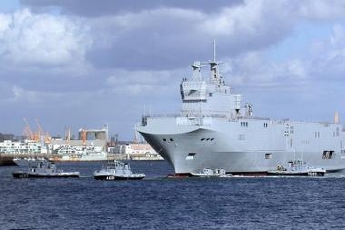 Rusija dar dešimtmetį pati nestatys karo laivų "Mistral"
